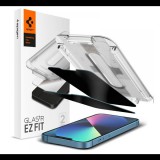 Spigen EZ Fit Pivacy Apple iPhone 14 Plus Edzett üveg kijelzővédő (2db) (AGL03378)