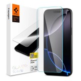 SPIGEN GLAS.TR Slim iPhone 16 Pro készülékhez törésálló kijelzővédő átlátszó