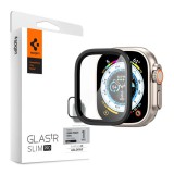 Spigen Glas.tR Slim Pro Apple Watch Ultra 2/1 (49mm) tempered kijelzővédő fólia, fekete