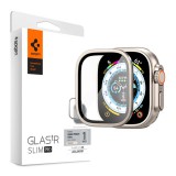 Spigen Glas.tR Slim Pro Apple Watch Ultra 2/1  (49mm) tempered kijelzővédő fólia, titánium