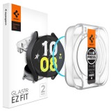 Spigen Glass tR EZ Fit 2 Pack for Samsung Galaxy Watch6 44mm AGL06520