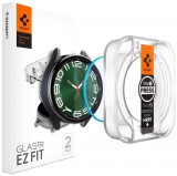 Spigen Glass tR EZ Fit 2 Pack for Samsung Galaxy Watch6 Classic 47mm AGL07066