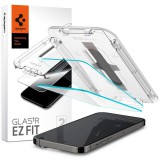 Spigen Glass tR EZ Fit 2 Pack, Transparency Sensor Protection - iPhone 14 Pro Max AGL05202