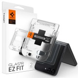Spigen Glass tR EZ Fit Cover 2 Pack Transparency - Samsung Galaxy Z Flip5 AGL06525