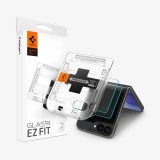 Spigen Glass tR EZ Fit Cover Samsung Galaxy Z Flip6 2 pack AGL07972