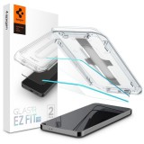 Spigen Glass tR EZ Fit HD Transparency 2 Pack for Samsung Galaxy S24+ AGL07432