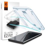 Spigen Glass tR EZ Fit HD Transparency Samsung Galaxy S24 Ultra 2 pack AGL07495