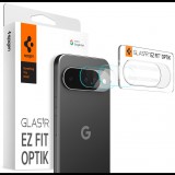 Spigen Glass tR EZ Fit Optik 2 Pack Crystal Clear Google Pixel 2025 kamera védő fólia (AGL09661)