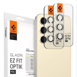 Spigen Glass tR EZ Fit Optik Pro 2 Pack Samsung Galaxy S24+ Yellow AGL07436