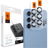 Spigen Glass tR EZ Fit Optik Pro HD 2 Pack Samsung Galaxy S25 Black  AGL09092