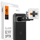 Spigen  Google Pixel 8 Glass tR EZ Fit Optik Black (2 Pack) AGL06352