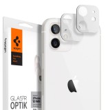 Spigen iPhone 12 mini Optik GLAS.tR Slim kameravédő lencse fehér 2db (AGL02461) (AGL02461) - Kameravédő fólia