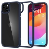 Spigen iPhone 15 Case Ultra Hybrid Navy Blue ACS06801
