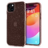 Spigen iPhone 15 Plus Liquid Crystal Glitter Rose Quartz ACS06649