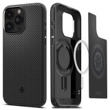 Spigen iPhone 15 Pro Case Mag Armor (MagFit) Matte Black ACS06736