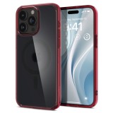 Spigen iPhone 15 Pro Case Ultra Hybrid MagSafe (MagFit) Frost Deep Red ACS07057