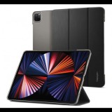 Spigen Liquid Air Apple iPad Pro 12.9" (2021) oldalra nyíló tok, fekete (ACS02884) (ACS02884) - Tablet tok