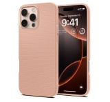 Spigen Liquid Air, Apple iPhone 16 Pro Max, Rozéarany, Szilikon, Mobiltelefon tok