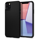 Spigen Liquid Air Armor - iPhone 11 Pro Max  tok - fekete