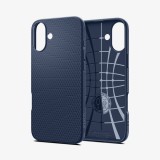 Spigen Liquid Air iPhone 16 Plus Navy Blue ACS08067