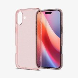 Spigen Liquid Crystal Glitter case iPhone 16 Rose Quartz  ACS08193