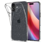 Spigen Liquid Crystal Glitter iPhone 16 tok átlátszó csillámos (ACS08192)