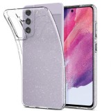 Spigen Liquid Crystal Glitter Samsung Galaxy S21 FE tok átlátszó csillámos (ACS03056) (ACS03056) - Telefontok