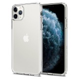 Spigen Liquid Crystal - iPhone 11 Pro szilikon tok - átlátszó