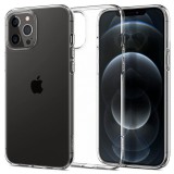Spigen Liquid Crystal - iPhone 12 Pro Max szilikon tok - átlátszó