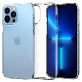 Spigen Liquid Crystal - iPhone 13 Pro Max szilikon tok - átlátszó