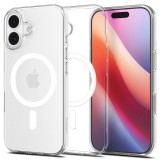 Spigen Liquid Crystal MagSafe case for iPhone 17 Clear White ACS10397