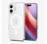 SPIGEN LIQUID CRYSTAL MAGSAFE szilikon telefonvédő (ütésállóság, légpárnás sarok, MagSafe) ÁTLÁTSZÓ Apple iPhone 17