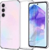 Spigen Liquid Crystal Samsung Galaxy A55 5G Tok - Átlátszó