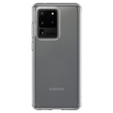 Spigen Liquid Crystal Samsung Galaxy S20 Ultra hátlaptok átlátszó (ACS00709) (ACS00709) - Telefontok