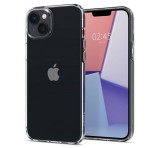 SPIGEN LIQUID CRYSTAL szilikon telefonvédő (közepesen ütésálló, légpárnás sarok) ÁTLÁTSZÓ Apple iPhone 14