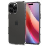 SPIGEN LIQUID CRYSTAL szilikon telefonvédő (ütésállóság, légpárnás sarok) ÁTLÁTSZÓ Apple iPhone 16 Pro