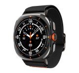SPIGEN LITE FIT pótszíj (egyedi méret, textil) FEKETE Samsung Galaxy Watch Ultra eSIM 47mm (SM-L705)