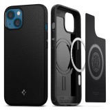 SPIGEN MAG ARMOR MAGSAFE iPhone 13 készülékhez tok, matt fekete