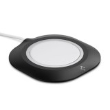 Spigen MagFit Pad - Apple MagSafe tartó tok - fekete- CSAK TARTÓ! Töltőt nem tartalmaz!