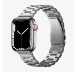 SPIGEN MODERN FIT pótszíj (egyedi méret, nagy, fém) EZÜST Apple Watch Series 1 42mm, Apple Watch Series 2 42mm, Apple Watch Series 3 42mm, Apple Watch Series 4 44mm, Apple Watch Series 5 44mm, Apple Watch Series 6 44mm, Apple Wa