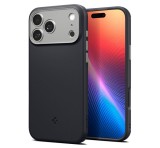 SPIGEN NANO POP szilikon telefonvédő (kameravédő, MagSafe) FEKETE Apple iPhone 17 Pro