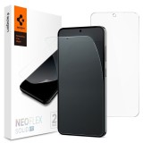 Spigen Neo Flex Solid HD Transparency for Samsung Galaxy S24 2 Pack AFL07439