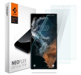 SPIGEN NEOFLEX képernyővédő fólia 2db (full screen, íves részre, tok barát) ÁTLÁTSZÓ Samsung Galaxy S22 Ultra 5G (SM-S908)