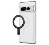 SPIGEN ONETAP RING öntapadós fémlap (mágneses autós tartóhoz ideális, wireless, MagSafe) FEKETE