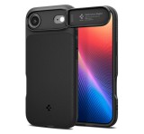 SPIGEN OPTIK ARMOR MAG szilikon telefonvédő (kameravédő, MagSafe) FEKETE Apple iPhone 17 Air