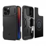 Spigen Optik Armor MagFit iPhone 16 Pro tok fekete (ACS08149) (ACS08149)