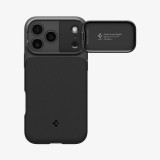 Spigen Optik Armor MagSafe case for iPhone 17 Pro Max Black ACS09900
