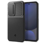 SPIGEN OPTIK ARMOR szilikon telefonvédő (kameravédő) FEKETE Samsung Galaxy S24 FE 5G (SM-S721)