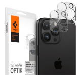 SPIGEN OPTIK kameravédő üveg 2db (9H) ÁTLÁTSZÓ Apple iPhone 15 Pro Max, iPhone 15 Pro