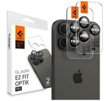 SPIGEN OPTIK kameravédő üveg 2db (9H) ÁTLÁTSZÓ Apple iPhone 17 Pro Max, iPhone 17 Pro